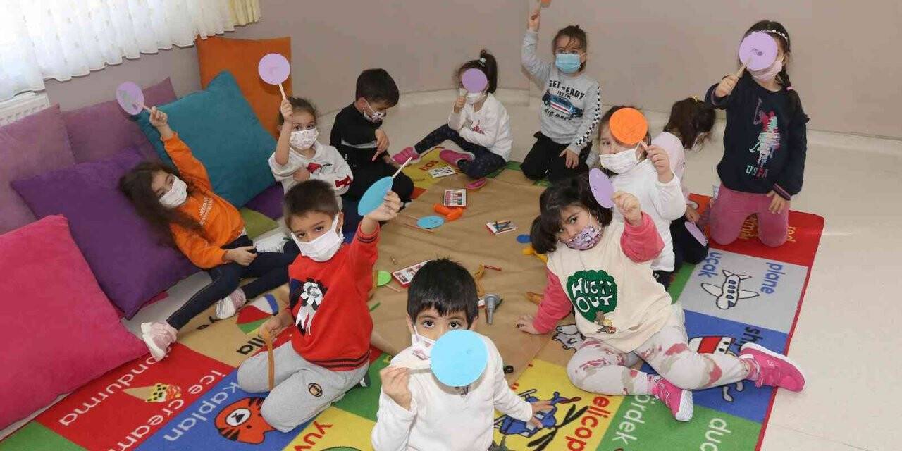 Miniklerden eğlenceli atölye çalışması