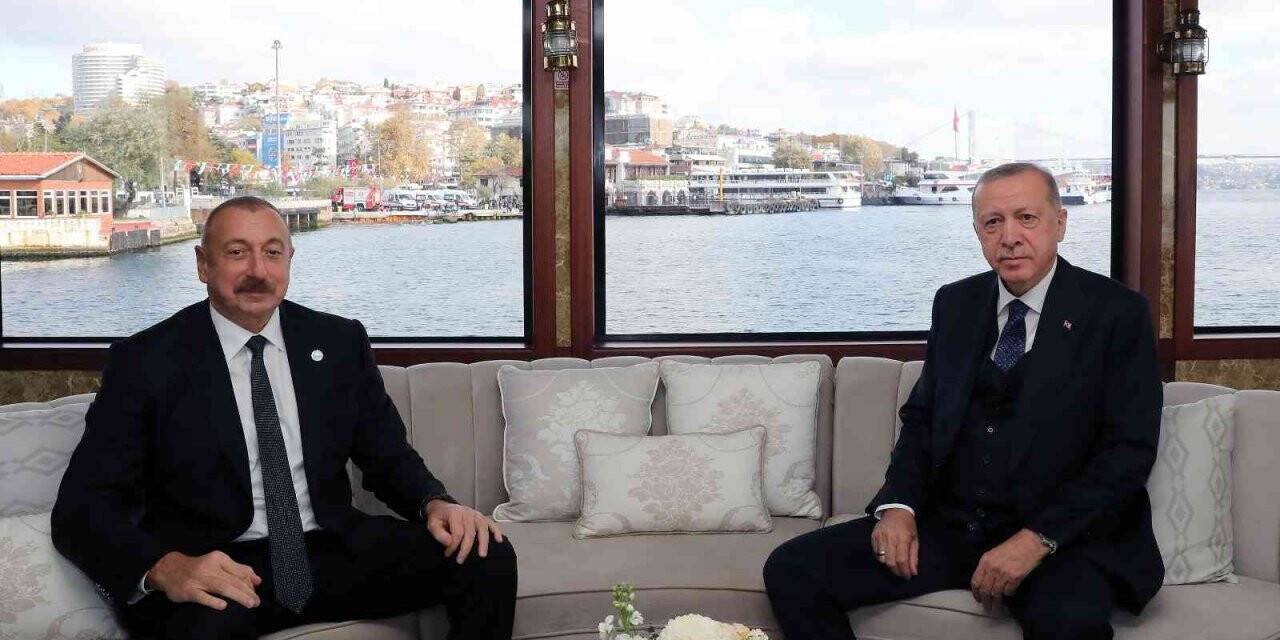 Cumhurbaşkanı Erdoğan ile liderler, Demokrasi ve Özgürlükler Adası’na gitti