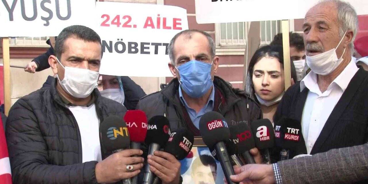 Evlat nöbeti direnişine yüreği yanık bir aile daha katıldı