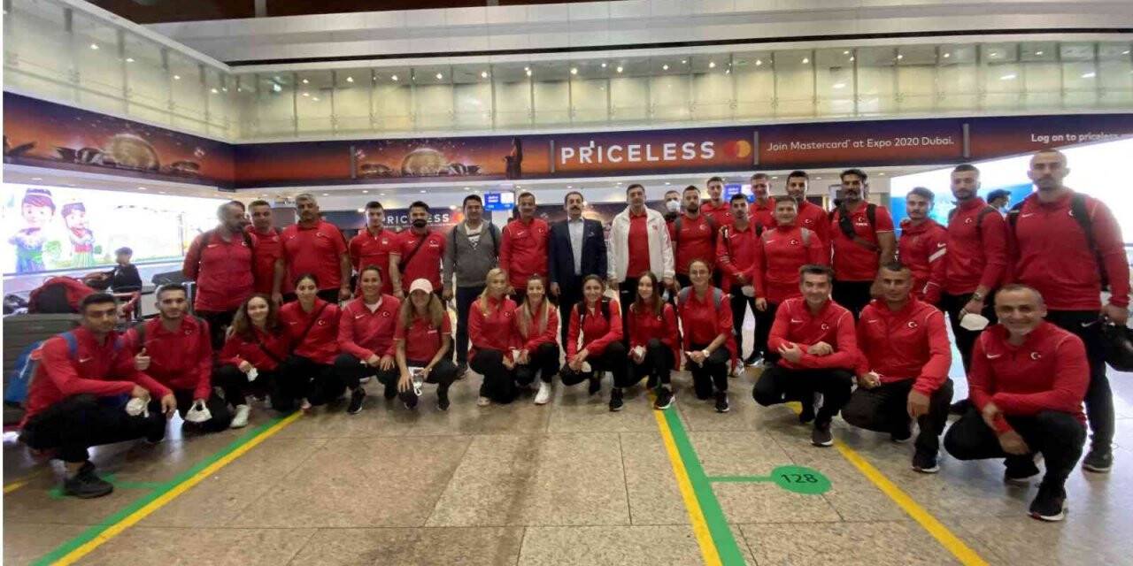 Karate Milli Takımı, Dubai’ye ulaştı