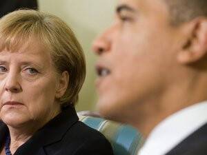 Obama, Merkel ile görüştü