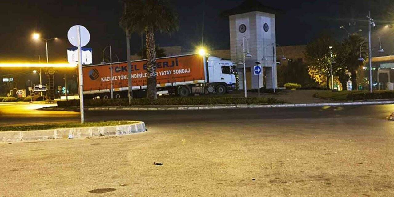 TIR, park adresini şaşırdı