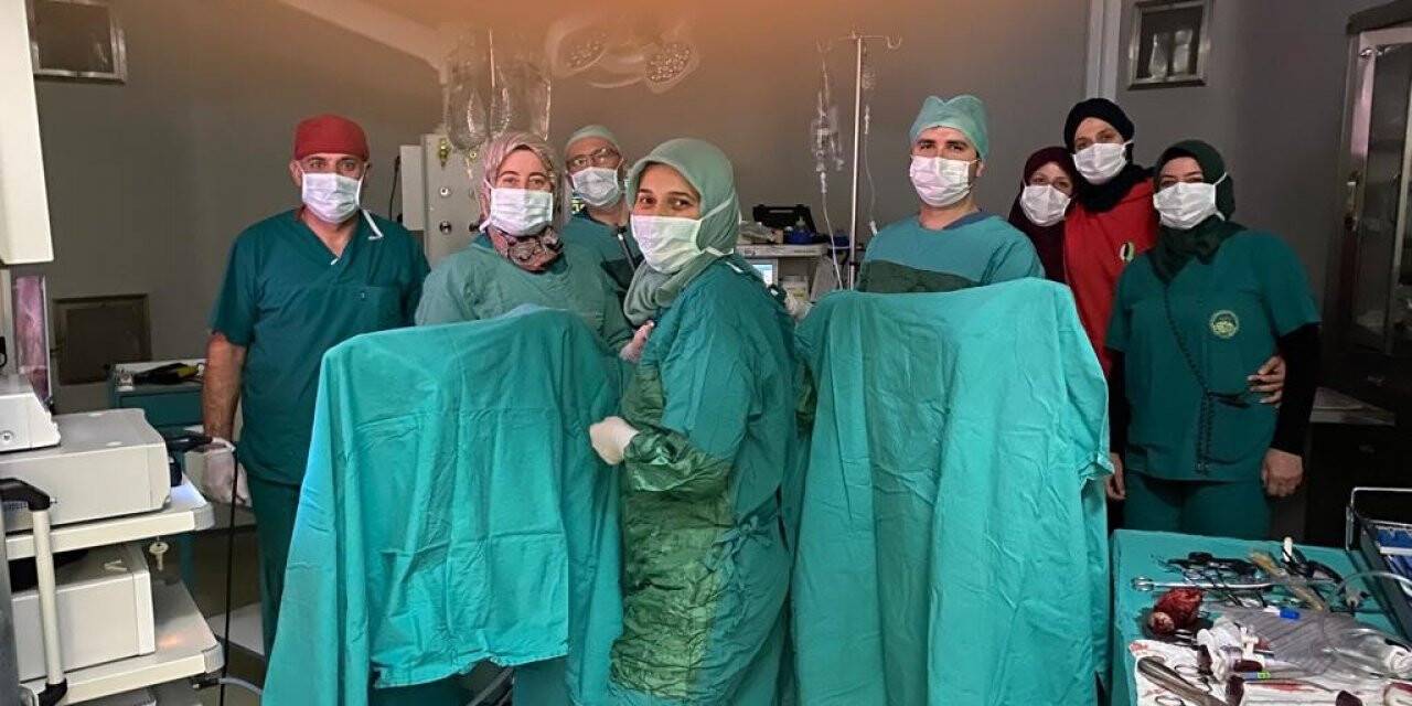 Beyşehir’de ilk kez kapalı yöntemle rahim ameliyatı