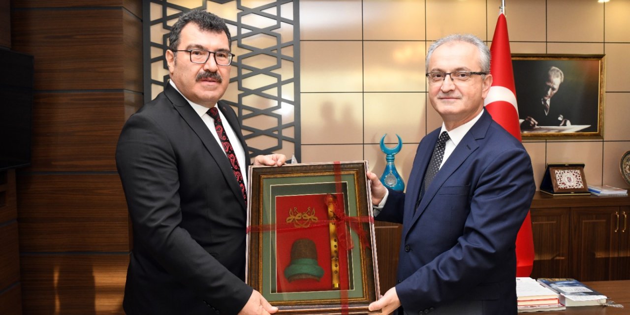 TÜBİTAK Başkanı Prof. Dr. Hasan Mandal' dan KTÜN'e ziyaret