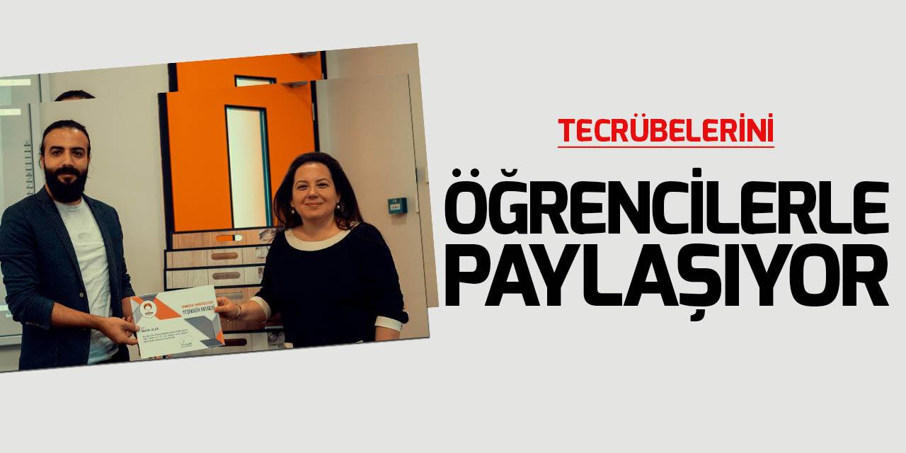 ACARKON, tecrübelerini öğrencilerle paylaştı