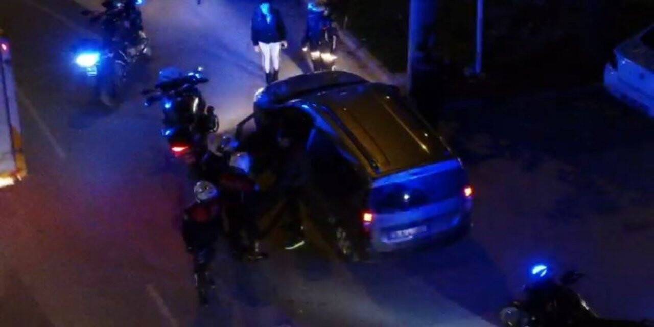 Bursa’da ’’drone" destekli asayiş uygulaması