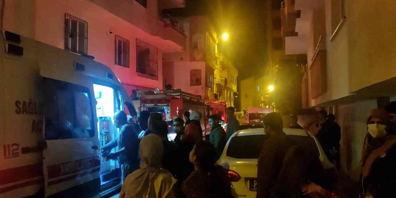 Gaziantep’te ev yangını paniğe neden oldu