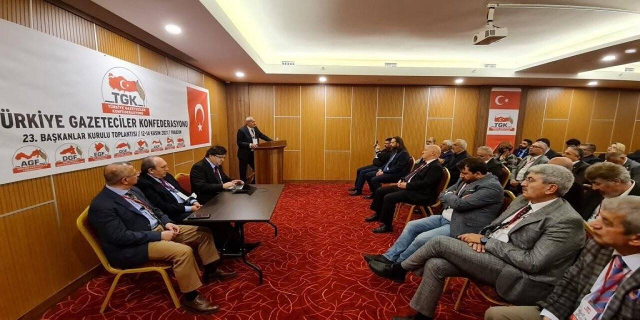 81 ilin gazeteciler cemiyet başkanları Trabzon’da toplandı