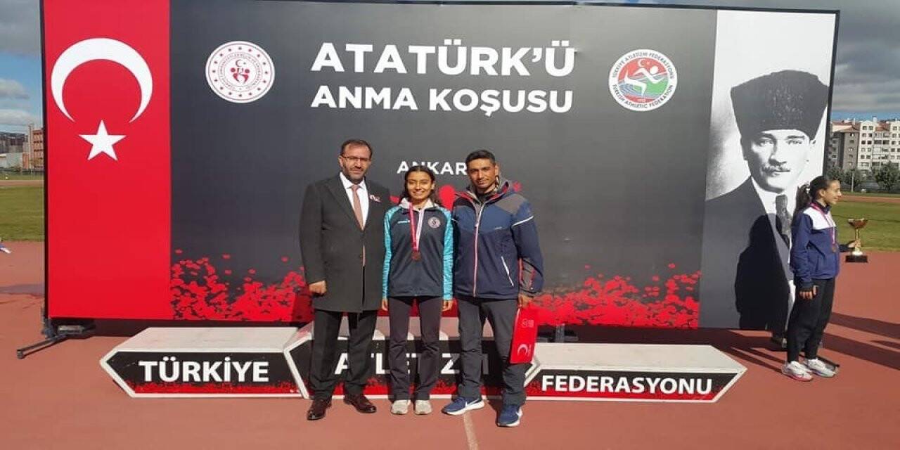 Simavlı Milli atlet Ankara’da 4’üncü oldu