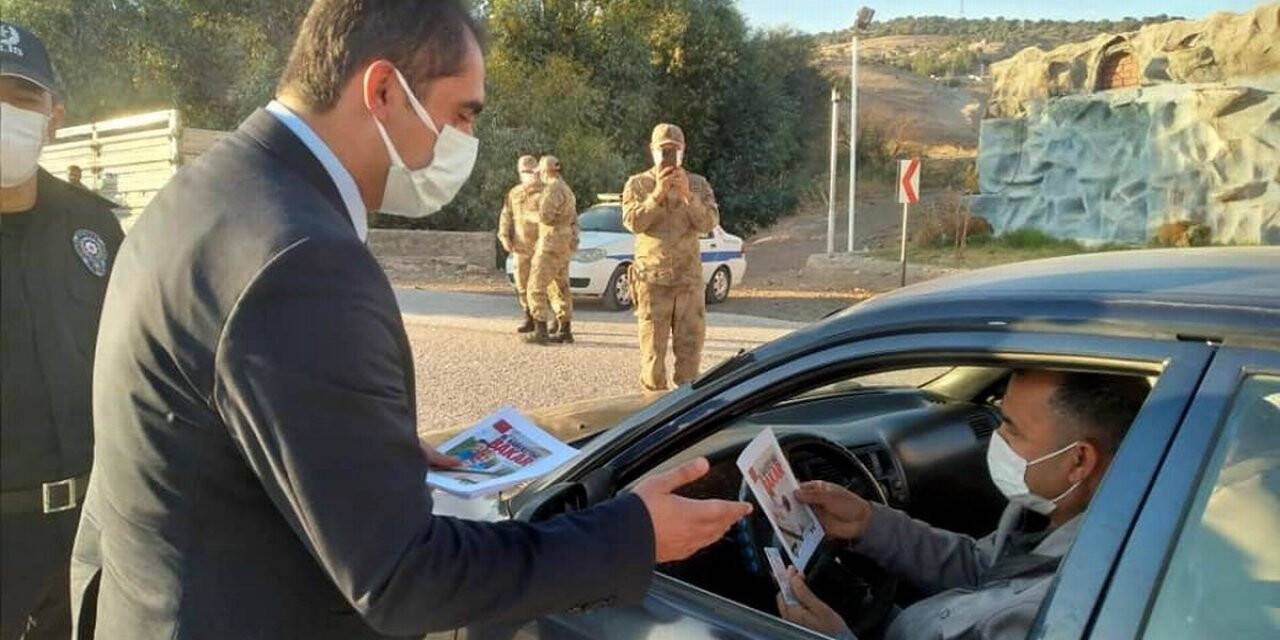 Kilis’te emniyet kemeri kullanımına dikkat çekiliyor