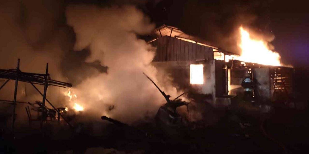 Yaşlı kadın yangında hayatını kaybetti