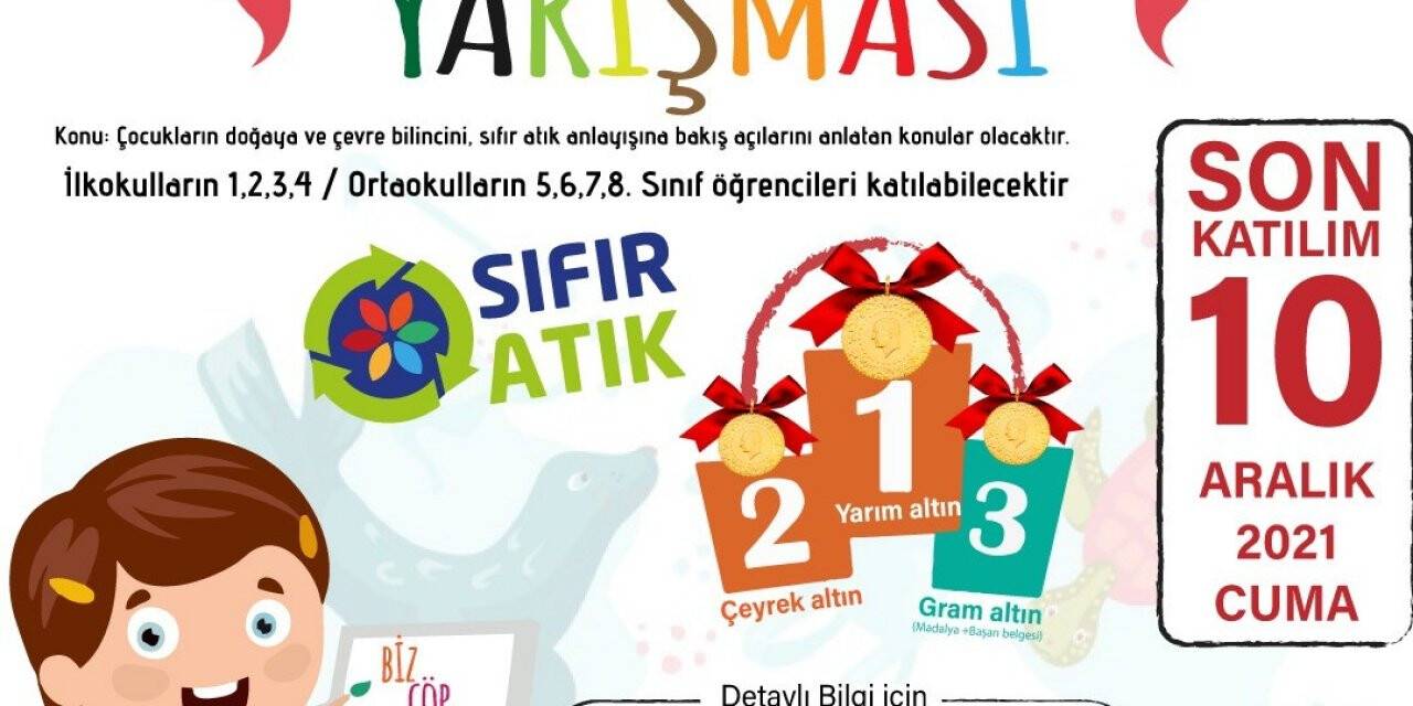 Osmaniye’de sıfır atık temalı resim yarışması