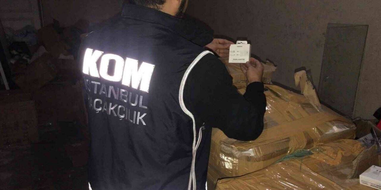 İstanbul’da kaçakçılık operasyonu: 9 gözaltı