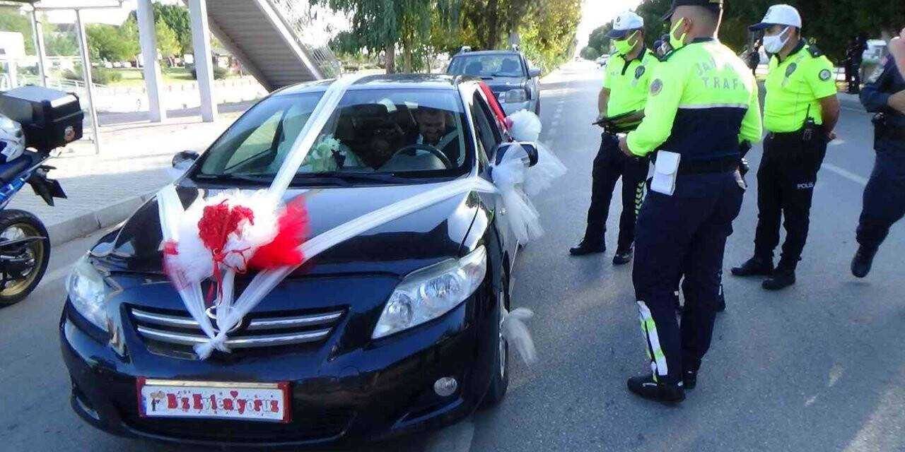 Emniyet kemeri takmayan damada “Bir hareketine bakar hayat” cezası