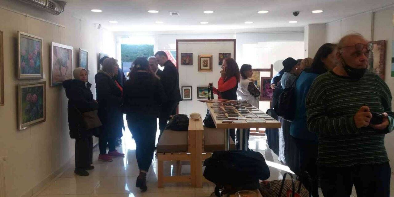 Yardım için farkındalığın oluşturulduğu sergi yoğun katılımla gerçekleşti