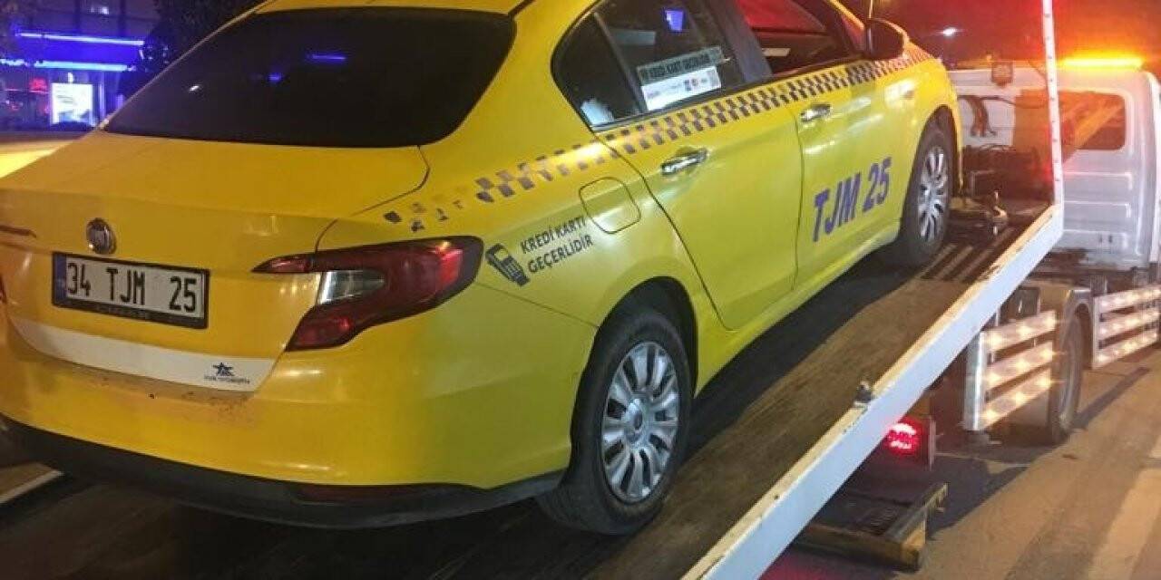 ‘Karşının taksisiyim’ diyerek yolcu almayan taksicilere para ve trafikten men cezası