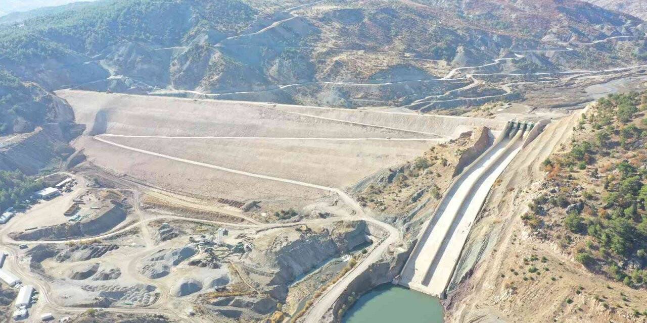 Çetintepe Barajı’nın gövde dolgusu tamamlandı