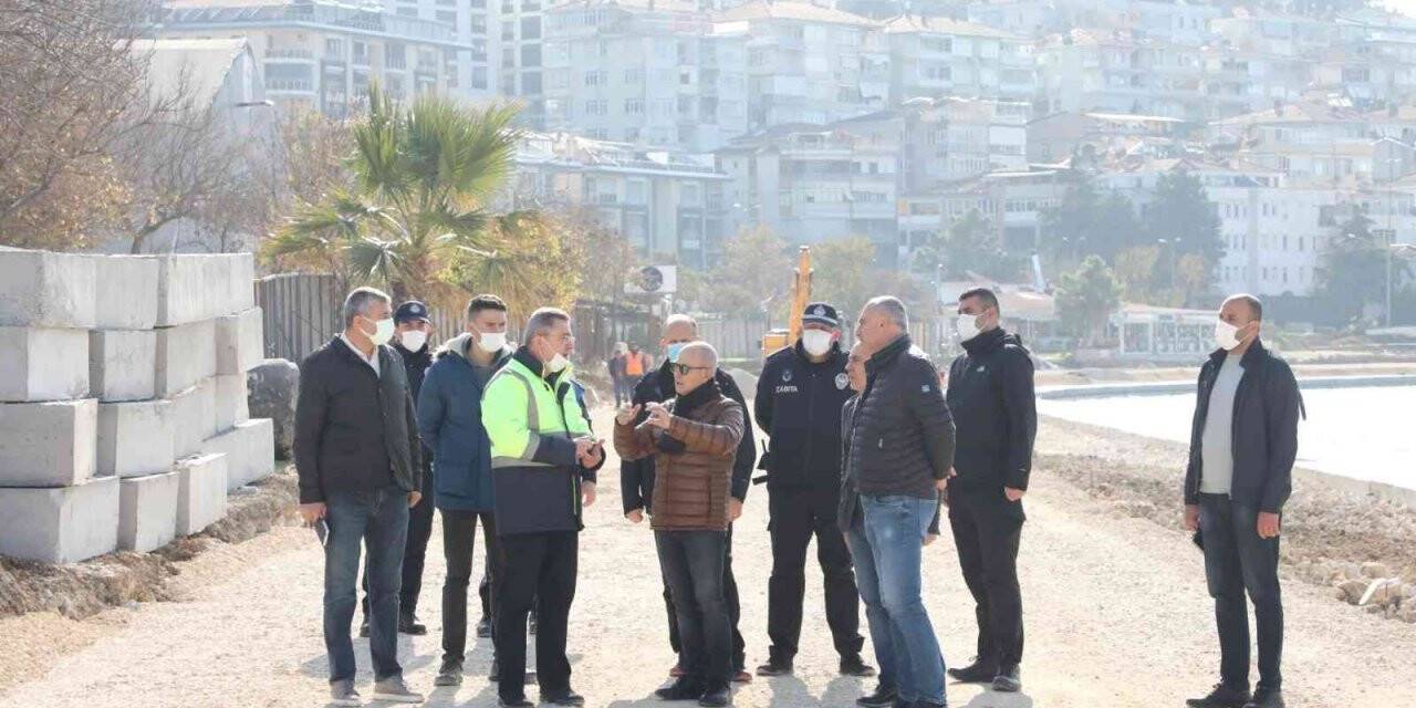 Büyükçekmece sahili yenileniyor