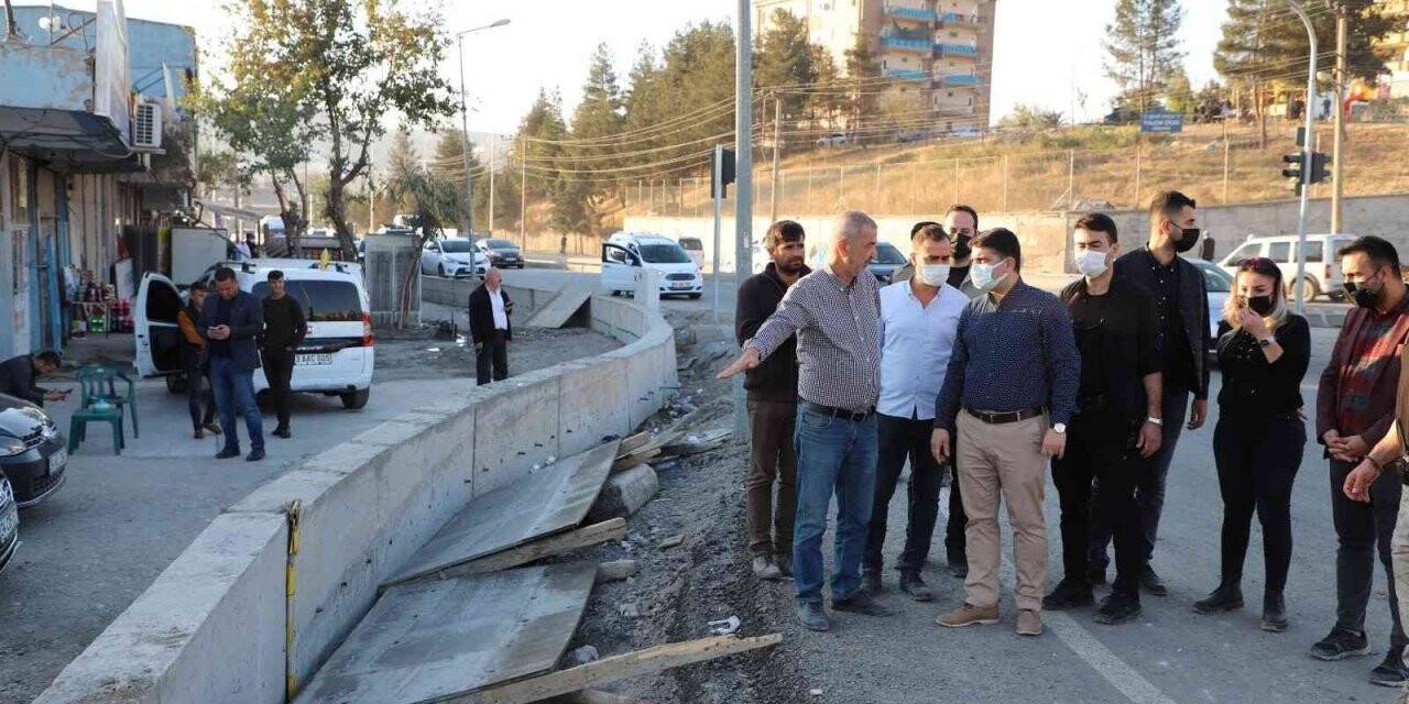 Kaymakam Tunç, ilçede devam eden çalışmaları yerinde inceledi