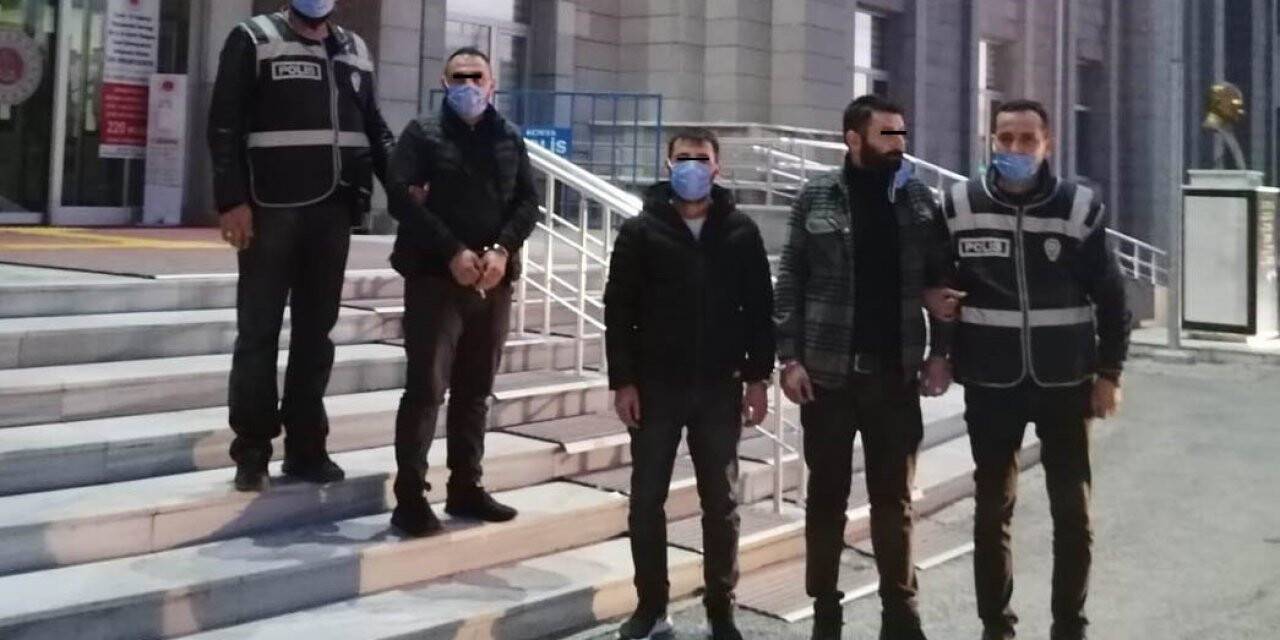 Konya'da silah zoruyla senet imzalattığı iddia edilen 3 kişi tutuklandı