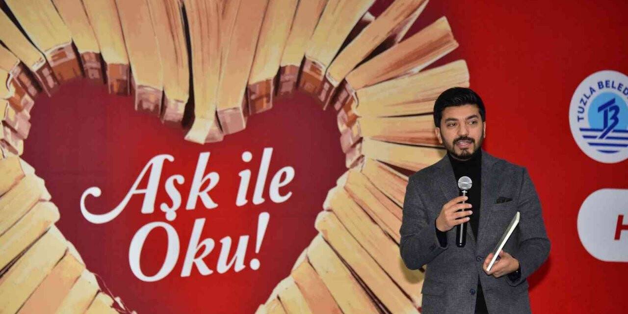 ‘Aşk ile Oku’ temalı Tuzla Kitap Fuarı’na gençlik aşısı