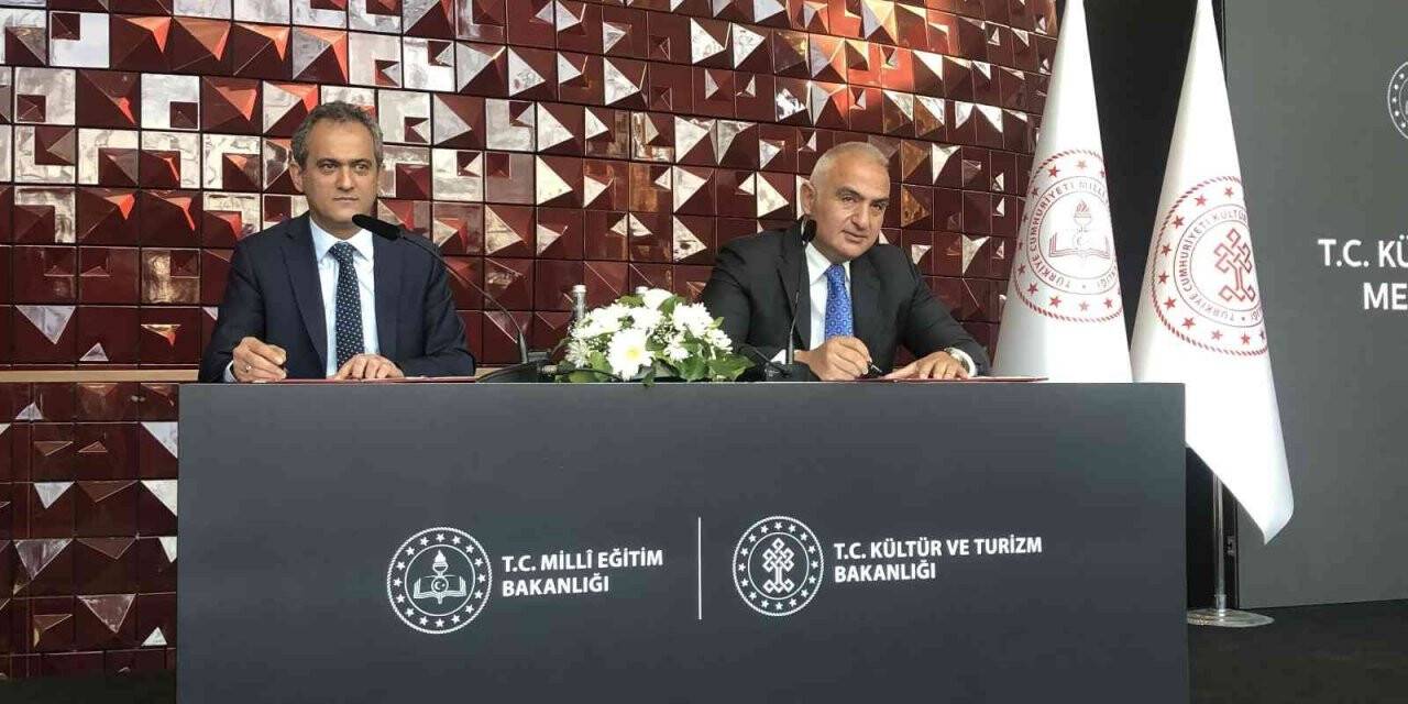 Mesleki eğitimi geliştirmek üzere Kültür Turizm ve Milli Eğitim Bakanlığı protokol imzaladı