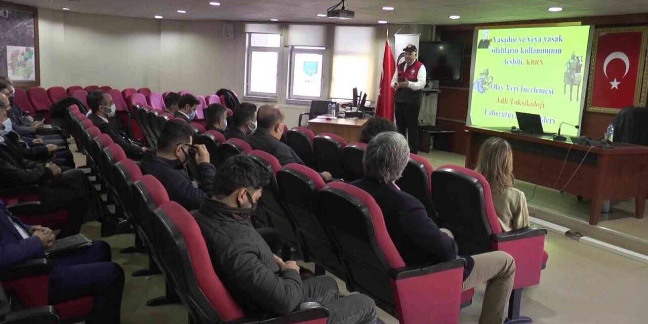 Afet Kriminal İnceleme (AKİ) personeli eğitimleri sürüyor