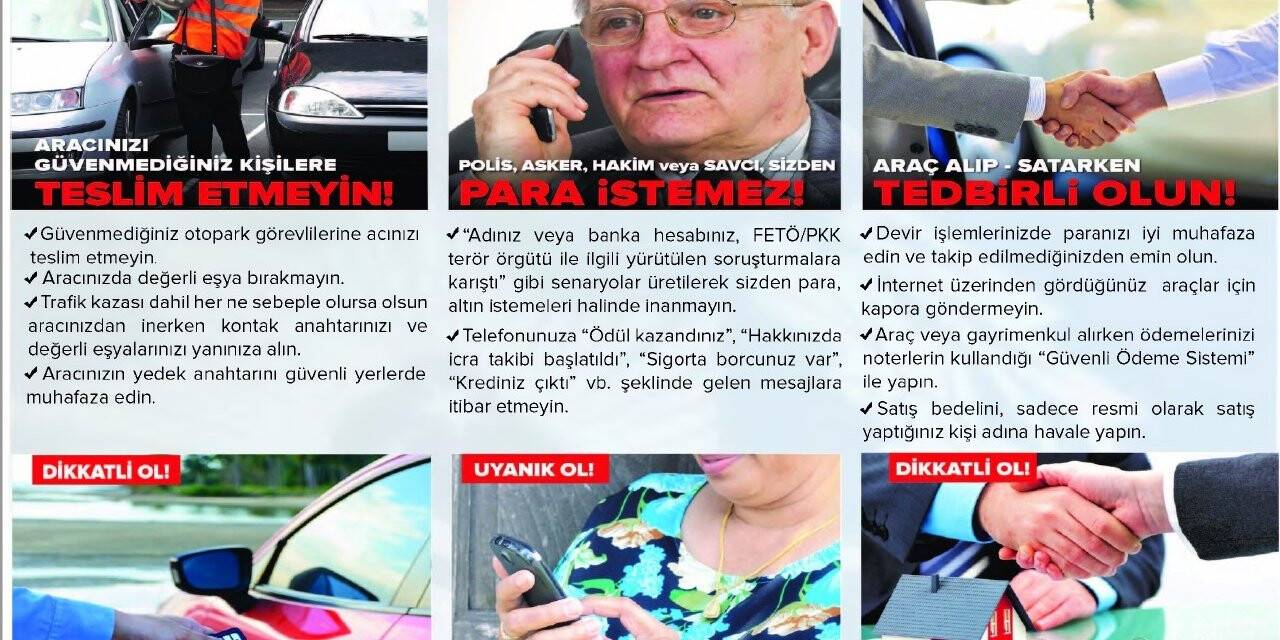 Ordu Emniyet Müdürlüğü’nden iletişim dolandırıcılığı uyarısı