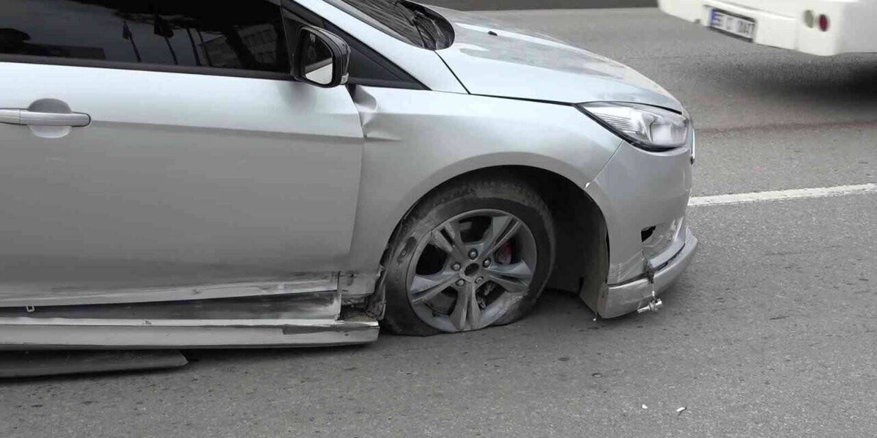 Samsun’da trafik kazaları: 1 yaralı