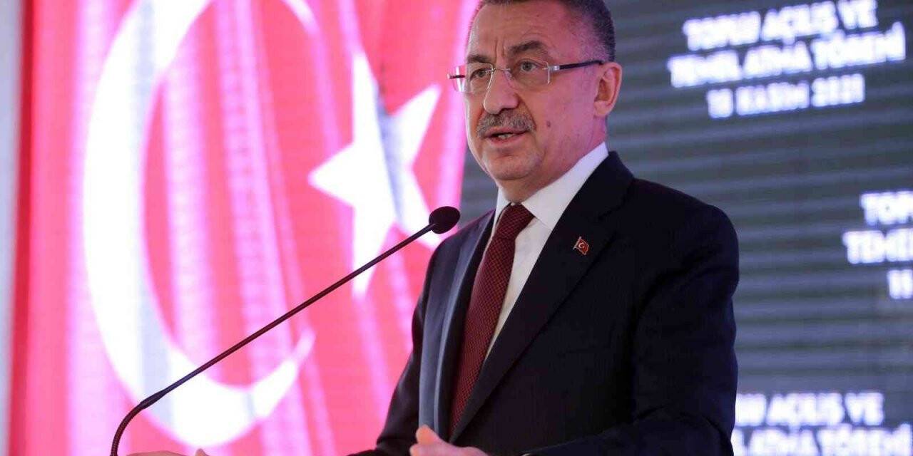 Cumhurbaşkanı Yardımcısı Oktay: “Her şartta Kıbrıs Türk halkının yanında olacağımızı, bölgede geleceği omuz omuza beraber şekillendireceğimizi bir kez daha teyit ettik”
