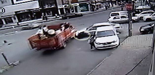 Mucize kurtuluş! Bu kazayı sadece kırıklarla atlattı