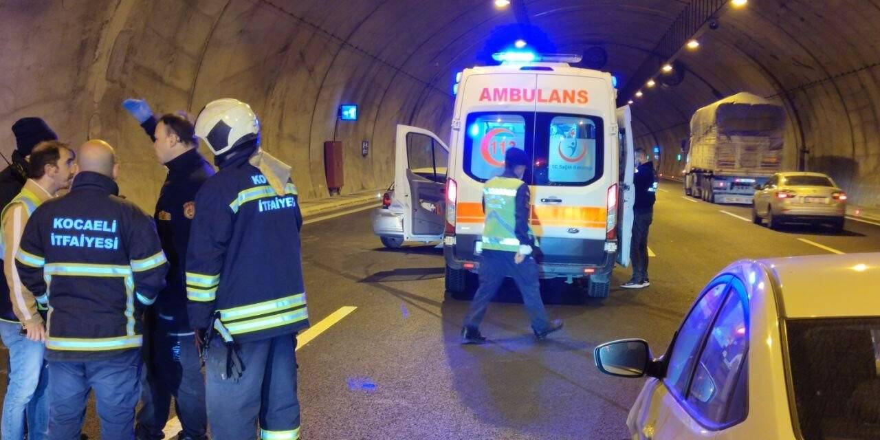 Kuzey Marmara Otoyolunda kaza: 1 yaralı