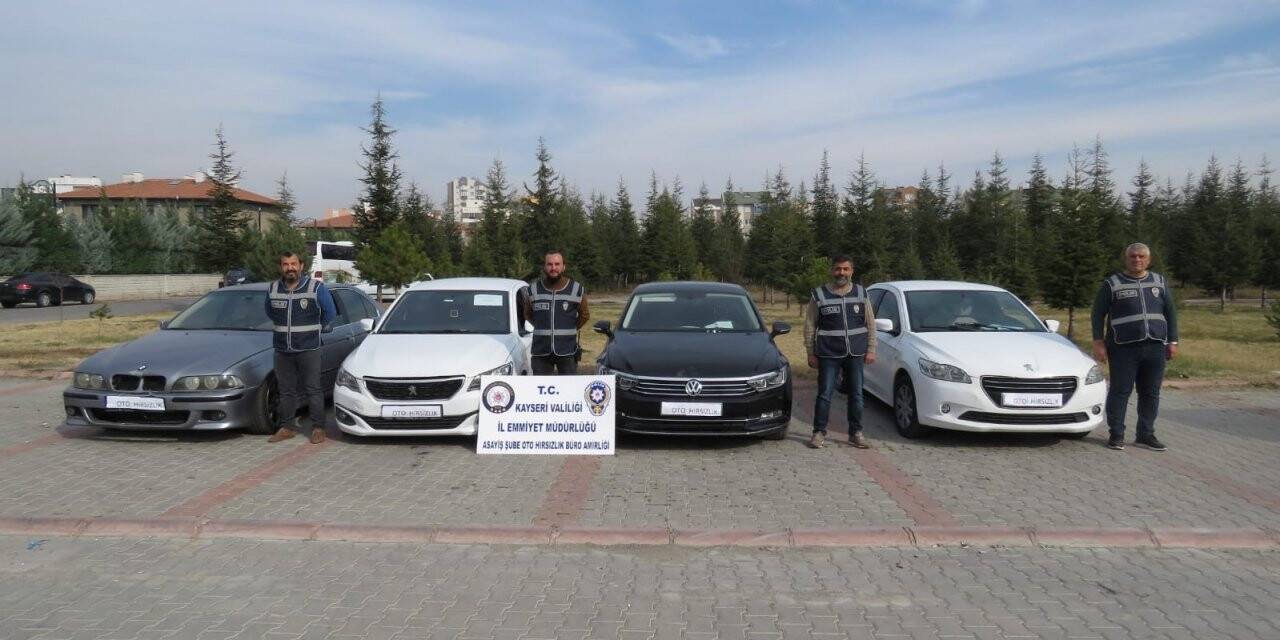Kayseri’de ’change oto’ operasyonu: 4 gözaltı