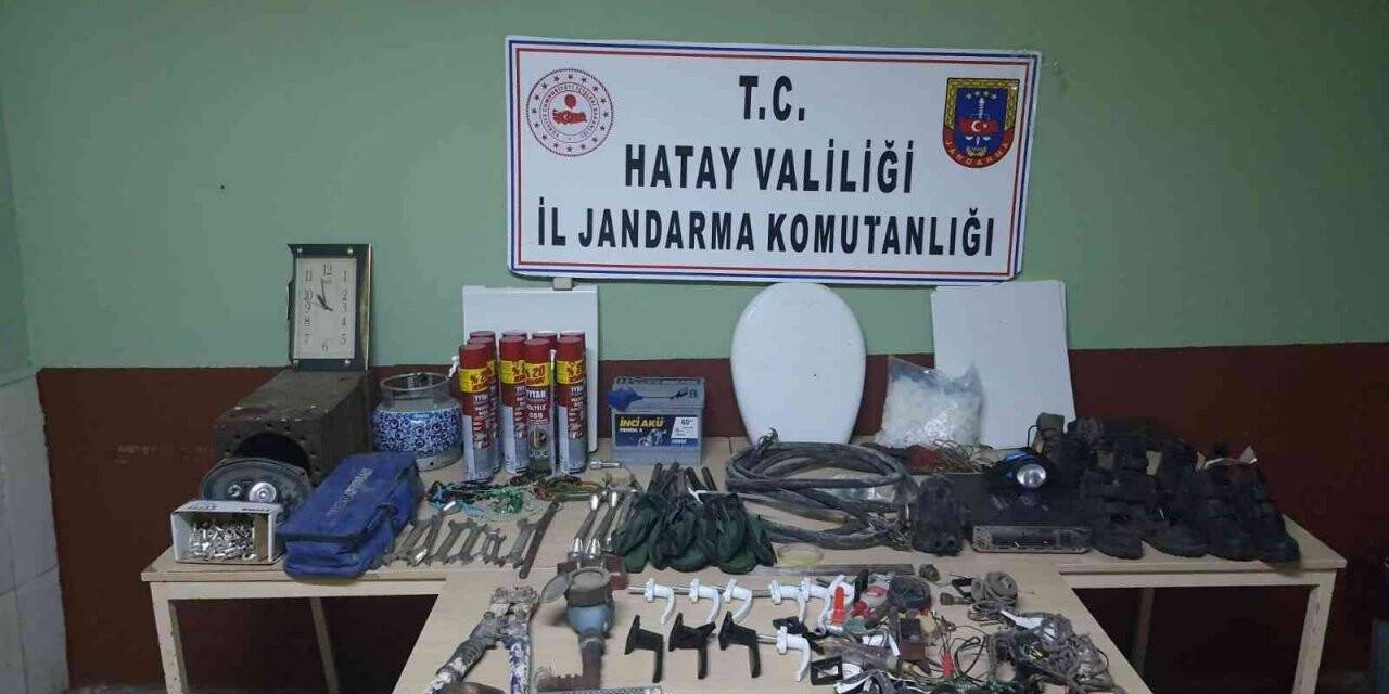 Hatay’da hırsızlık şüphelilerinden 5’i tutuklandı