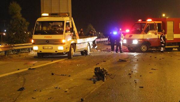 Motor 70 metre ileri savruldu: 1 ölü!