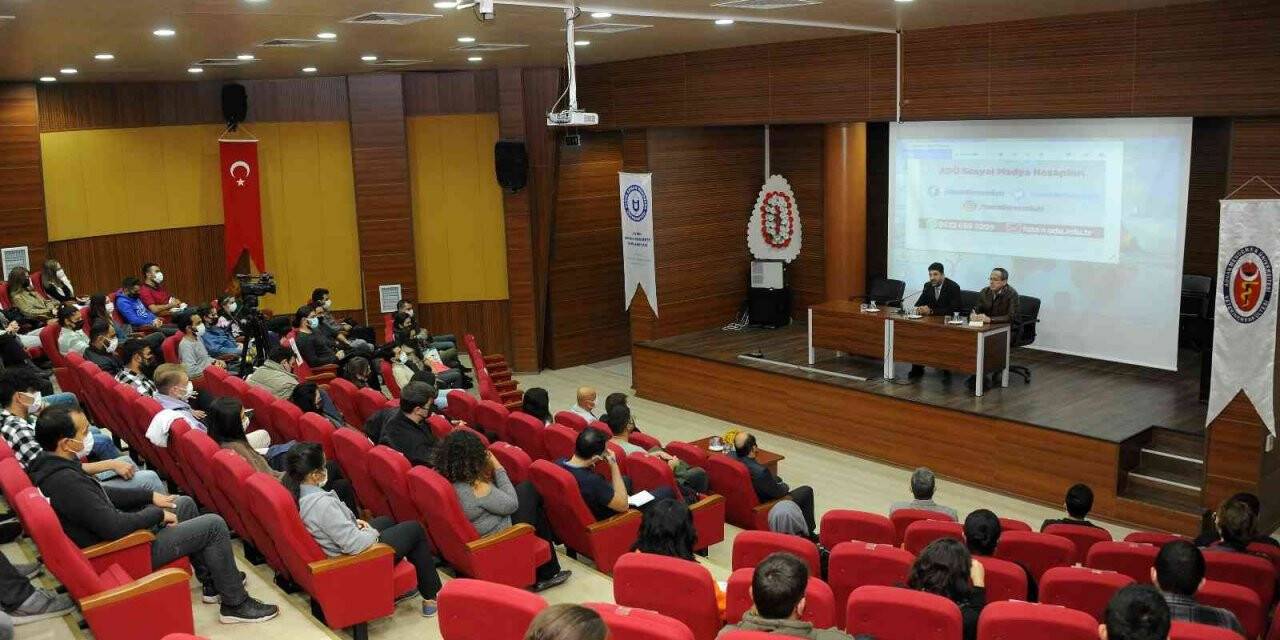 ADÜ Rektörü Aldemir, Veteriner Fakültesi öğrencileri ile bir araya geldi