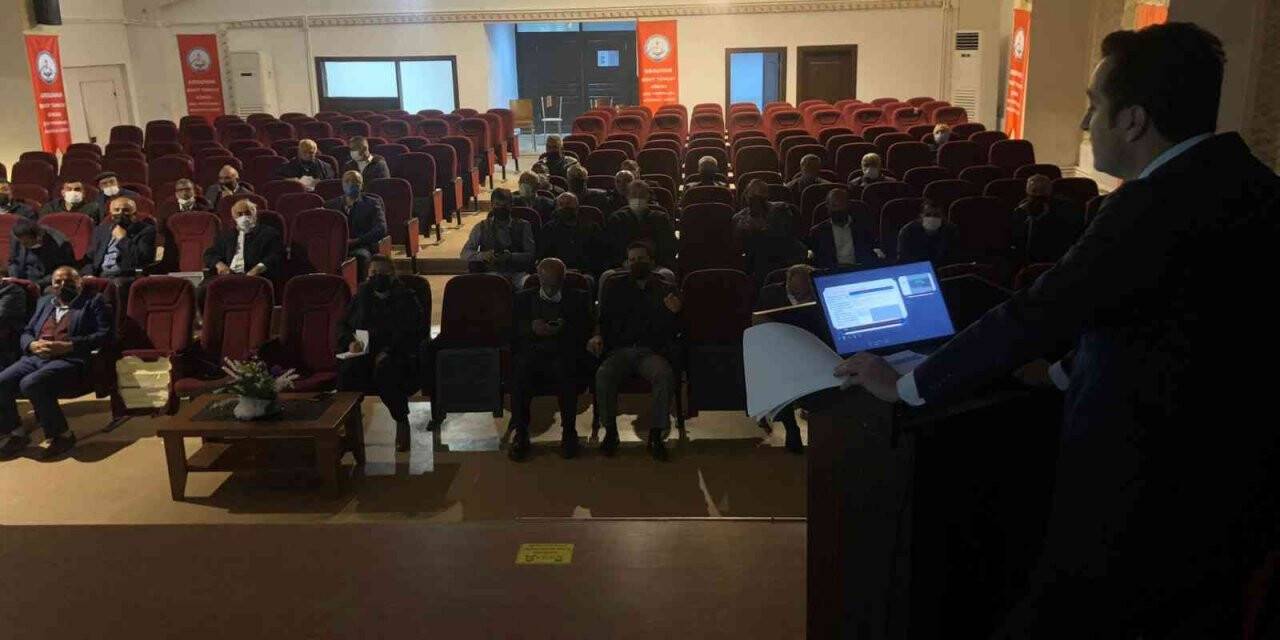 Arguvan’da muhtarlara MAKS eğitimi