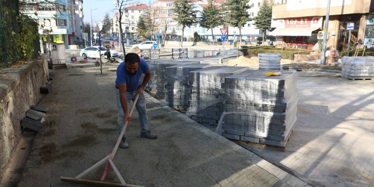 Bolu Belediyesi’nin altyapı ve üstyapı çalışmaları sürüyor