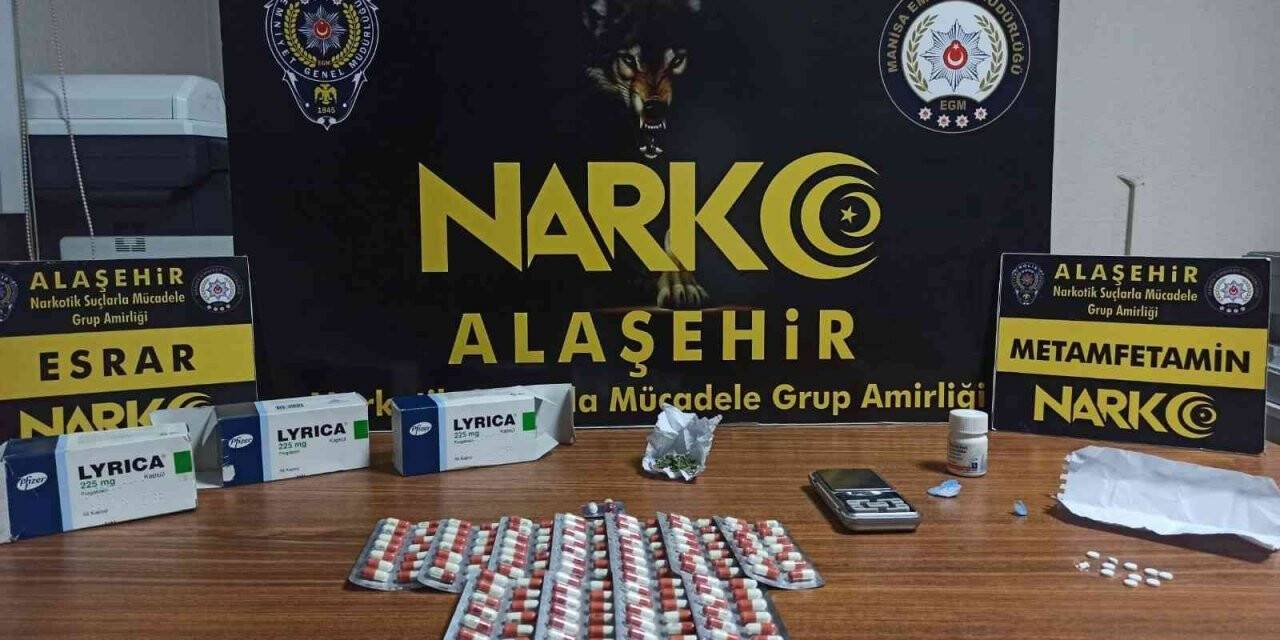 Uyuşturucu haplarla yakalandılar: 1 gözaltı