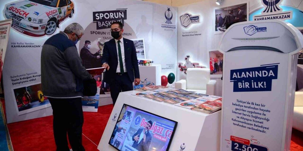 Tam Bana Göre Festivali’nde Kahramankazan standına yoğun ilgi