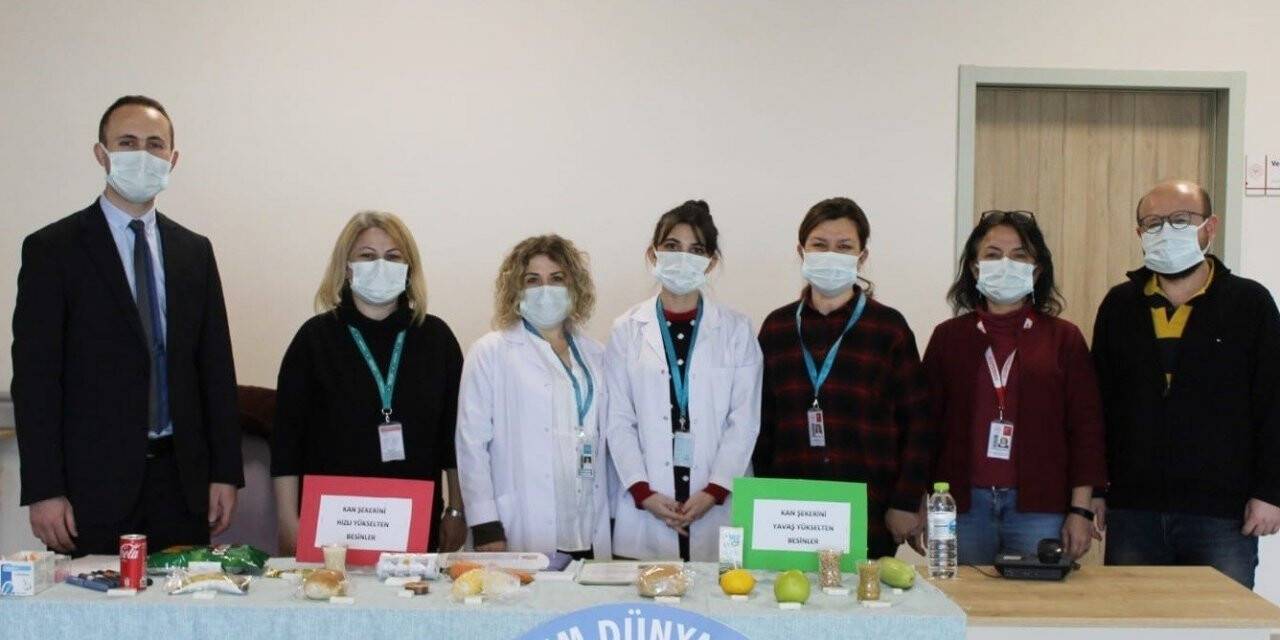 ‘Diyabet Günü’ nedeniyle stant açıldı