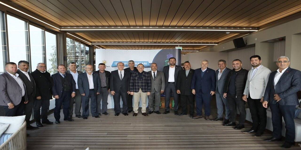 AK Parti İzmir İl Başkanı tarım sektörü temsilcileriyle buluştu
