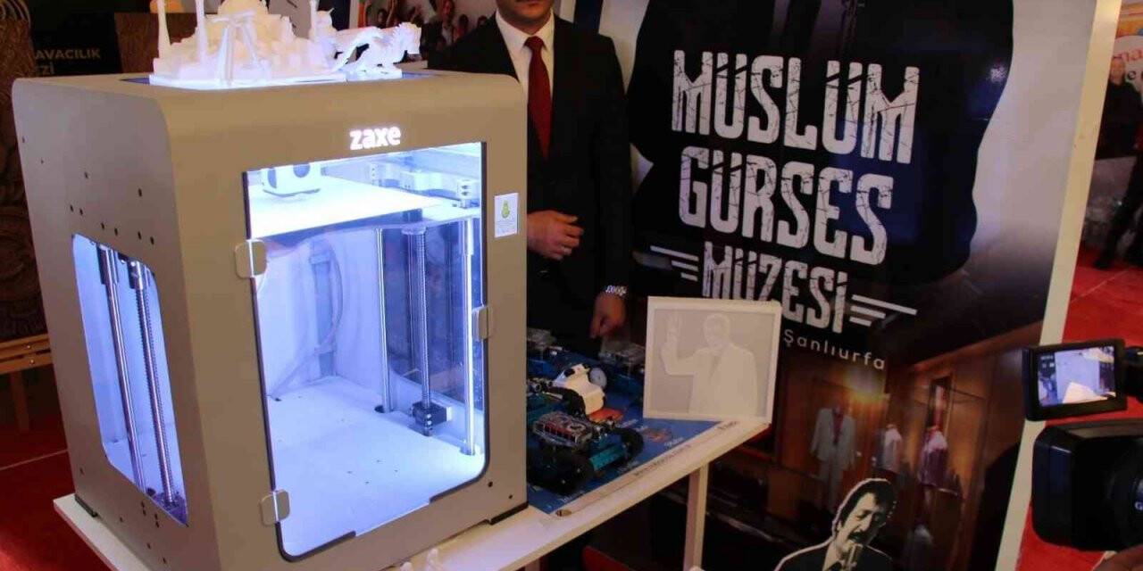 Karaköprü Belediyesi’nin robotu festivalde ilgi odağı oldu