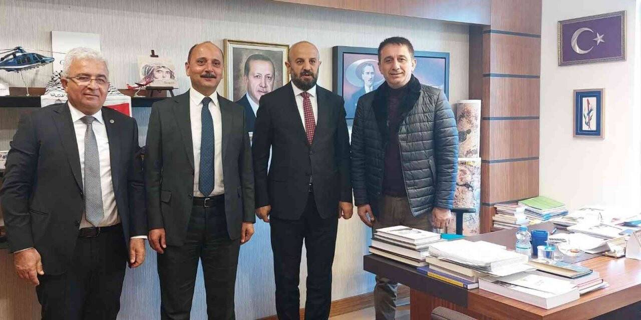 Belediye başkanları milletvekillerini ziyaret etti