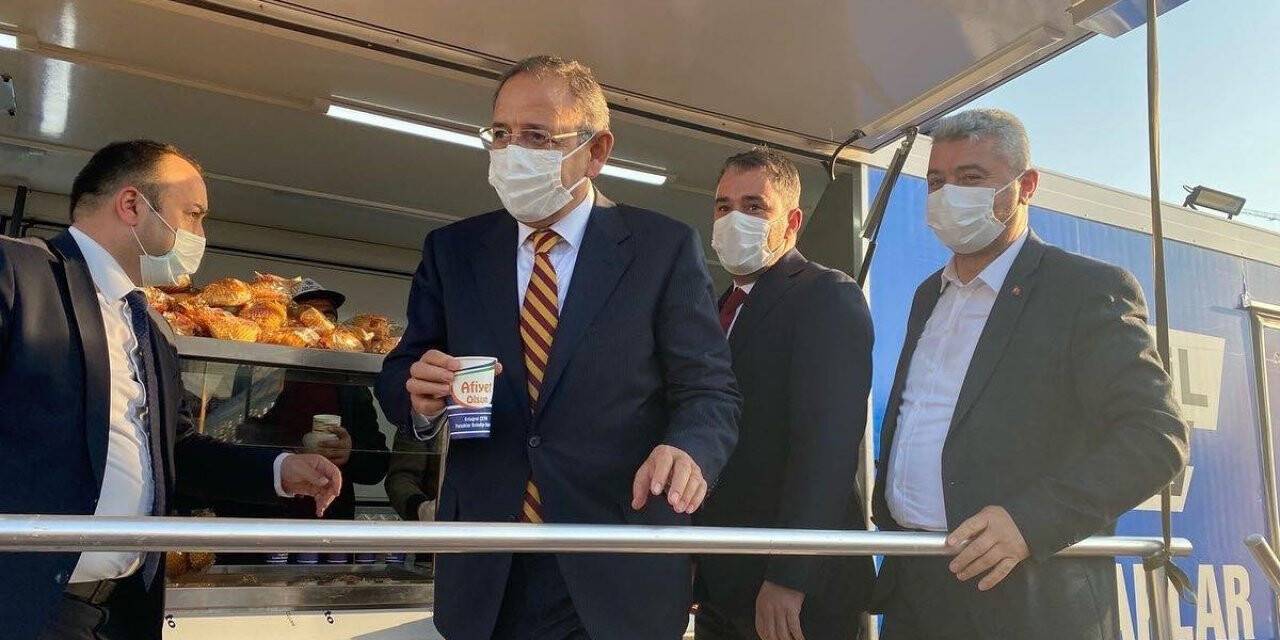 Pursaklar Belediyesinden tam bana göre festivalinde çorba dağıtımı