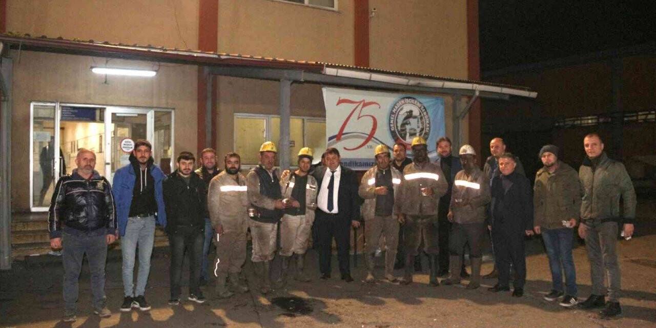 GMİS, kuruluşunun 75. yılını madencilerle kutladı