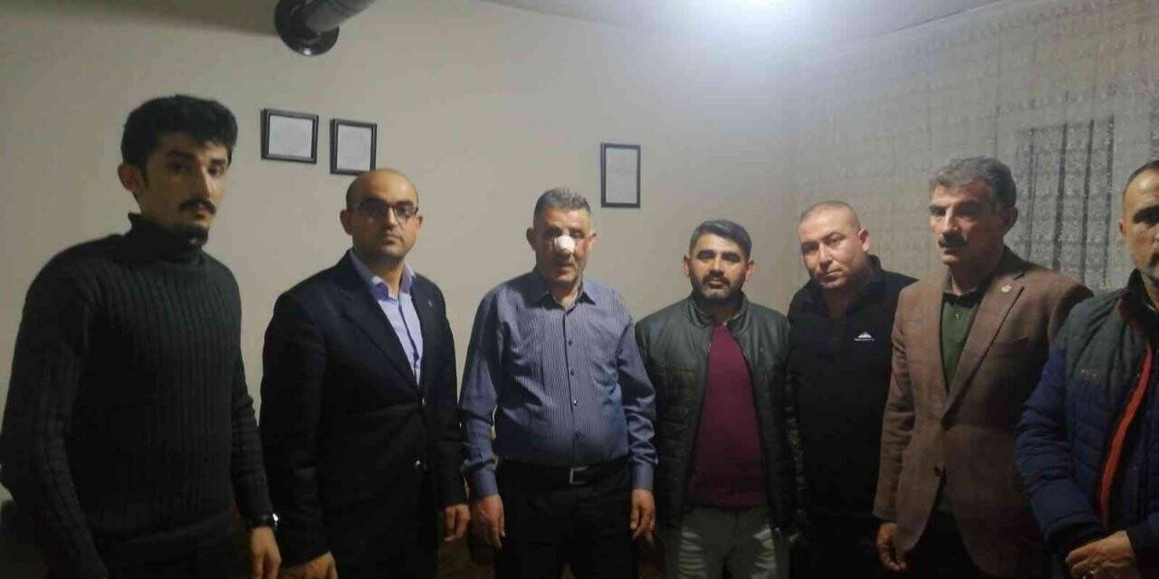 Ağrı’da hastane personeli hasta yakını tarafından darp edildi