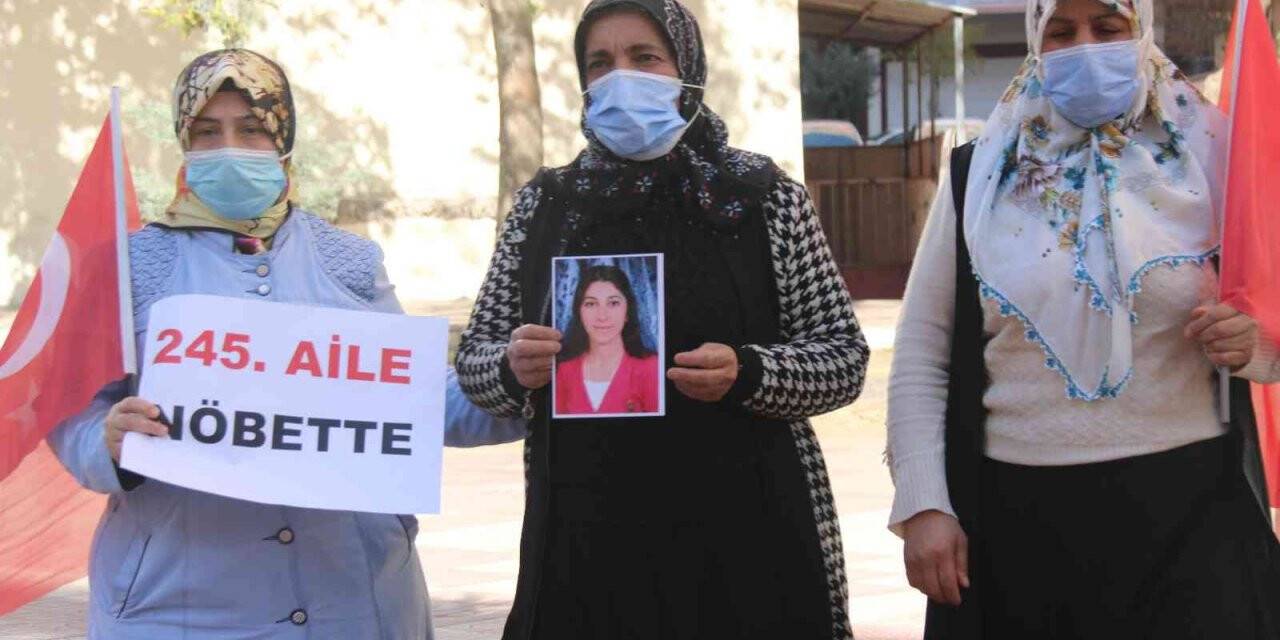 Hakkarili anne, 8 yıldır PKK’nın elinde olan kızı için evlat nöbetine dahil oldu
