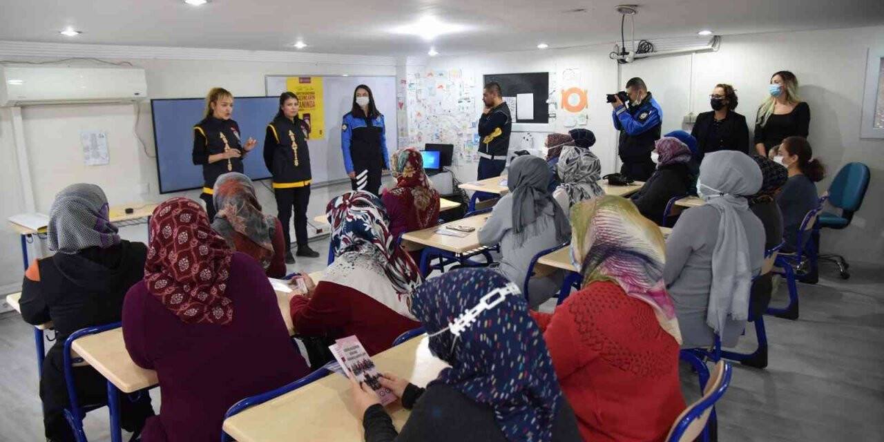 Manisa Emniyeti’nden Yunusemreli kursiyerlere seminer