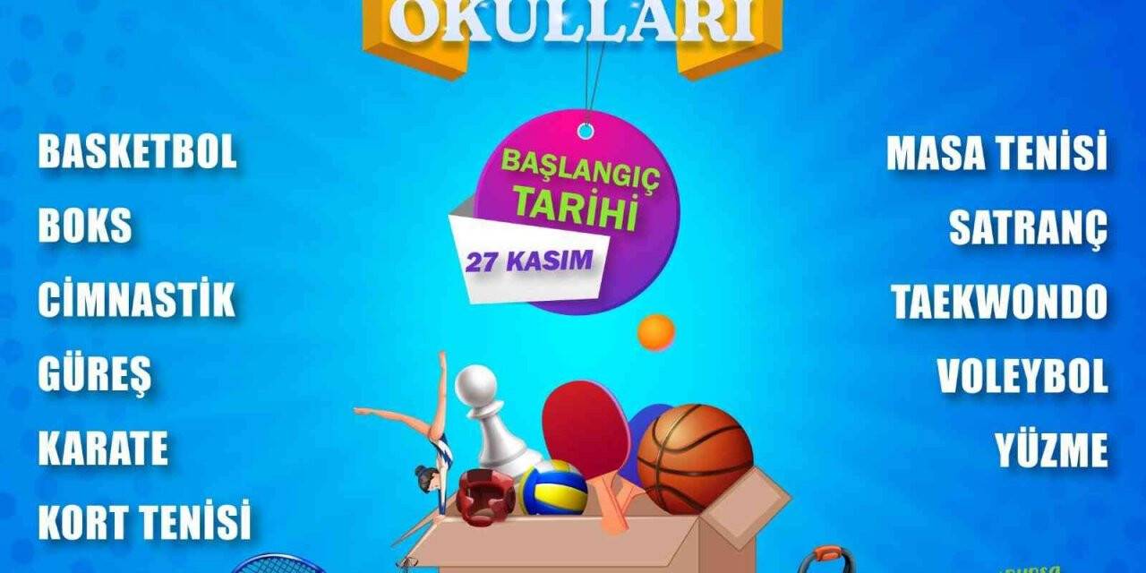 Kış Spor Okulları 27 Kasımda başlıyor